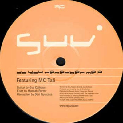 SUV FEATURING MC TALI / DJ CRAZY ANGEL - Do You Remember Me ? / Lost Angel