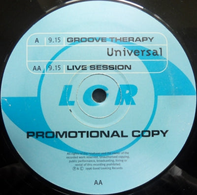UNIVERSAL - Groove Therapy / Live Session