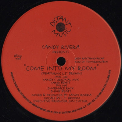 SANDY RIVERA - Come Into My Room