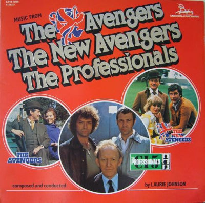 LAURIE JOHNSON & THE LONDON STUDIO ORCHESTRA - The Avengers, The New Avengers & The Professsionals