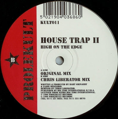 HOUSE TRAP II - High On The Edge (Chris Liberator Remix)
