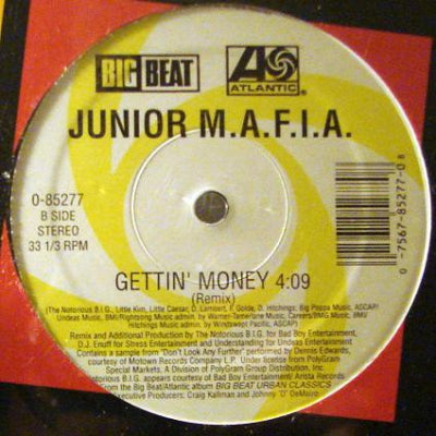 JUNIOR M.A.F.I.A. - Player's Anthem / Gettin' Money (Remix) (Reissue)