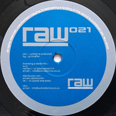 GUY MCAFFER - RAW 021