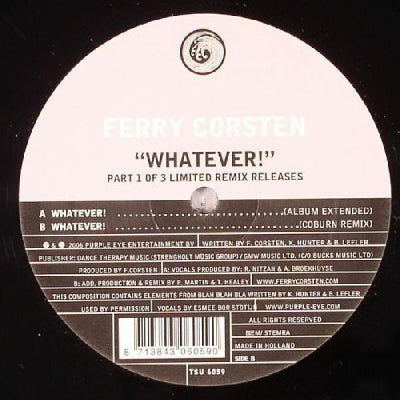 FERRY CORSTEN - Whatever!