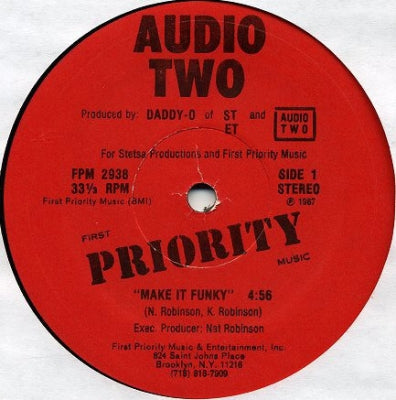 AUDIO TWO - Make It Funky / Top Billin'