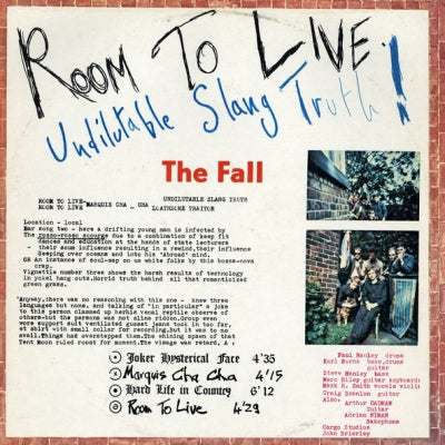 THE FALL - Room To Live