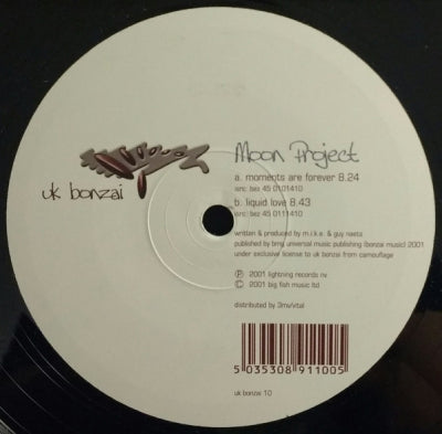 MOON PROJECT - Moments Are Forever / Liquid Love