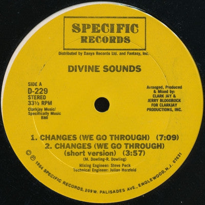 DIVINE SOUNDS - Do Or Die Bed Sty / Changes
