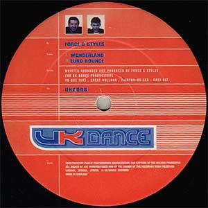 FORCE & STYLES - Wonderland /  Euro Bounce