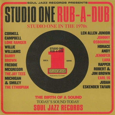 VARIOUS - Studio One Rub-A-Dub