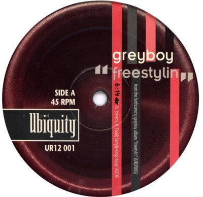 GREYBOY - Freestylin / Panacea