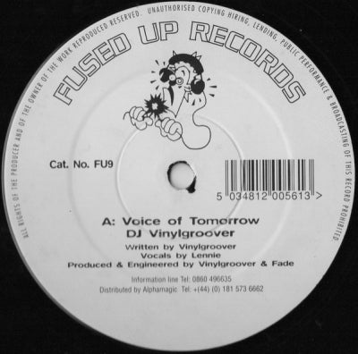 DJ VINYLGROOVER / PROJECT X - Voice Of Tomorrow / Virtual Reality