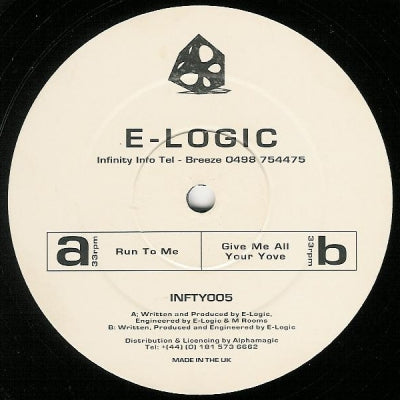 E-LOGIC - Run To Me / Give Me All Your Love