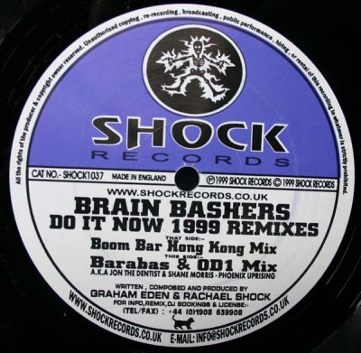 BRAIN BASHERS - Do It Now 1999 Remixes