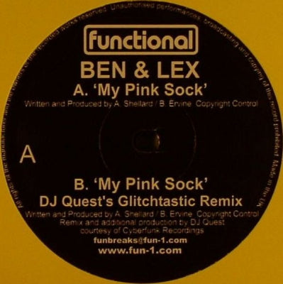 BEN & LEX - My Pink Sock