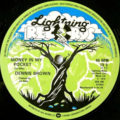 DENNIS BROWN / JOE GIBBS AND THE PROFESSIONALS - Money In My Pocket / Running Irie