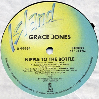 GRACE JONES - Nipple To The Bottle / JA Guys (My Jamaican Guy Dub)