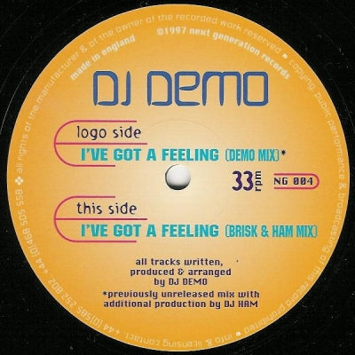 DJ DEMO - I've Got A Feeling
