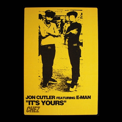 JON CUTLER FEAT E-MAN - It's Yours
