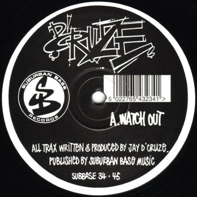 D'CRUZE - Watch Out / 1000 Years Of Dreams / World Within A World '94